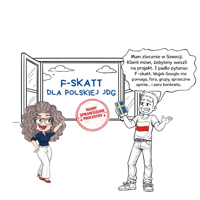 F-Skatt dla JDG i Sp.z o.o.